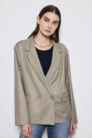 ルーズテーラードジャケット