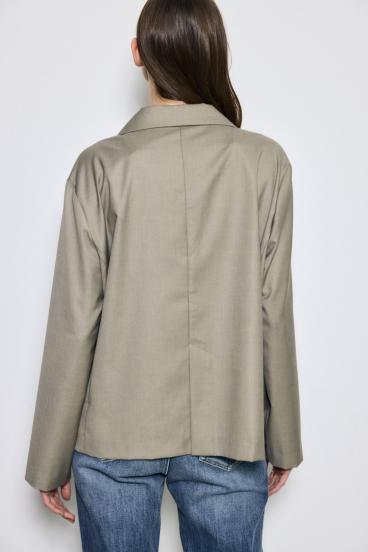 ルーズテーラードジャケット 詳細画像