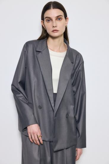 ルーズテーラードジャケット