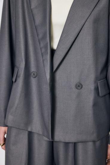 ルーズテーラードジャケット 詳細画像