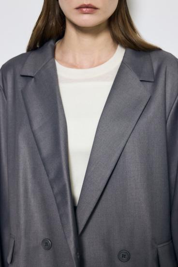 ルーズテーラードジャケット 詳細画像