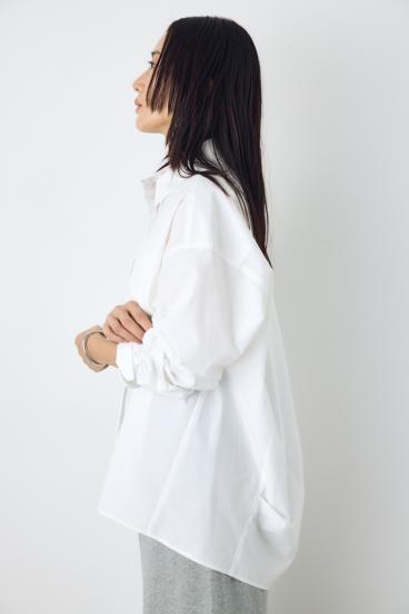 レギュラーカラーオーバーシルエットシャツ 詳細画像