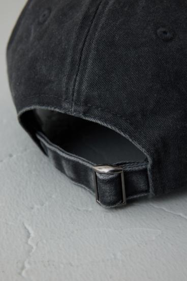 ウォッシュ加工フロントメッセージキャップ 詳細画像