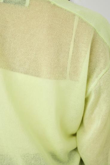 シアーニットカーディガン 詳細画像