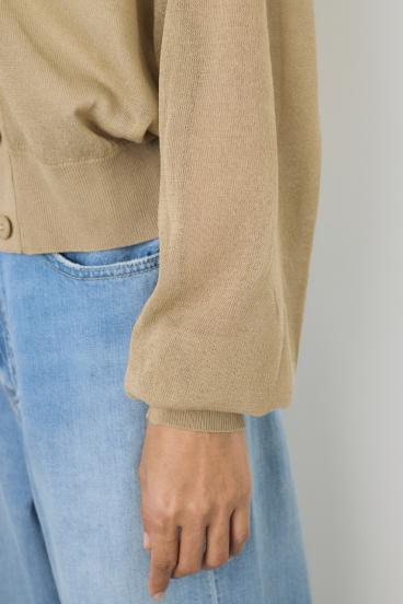 シアーニットカーディガン 詳細画像