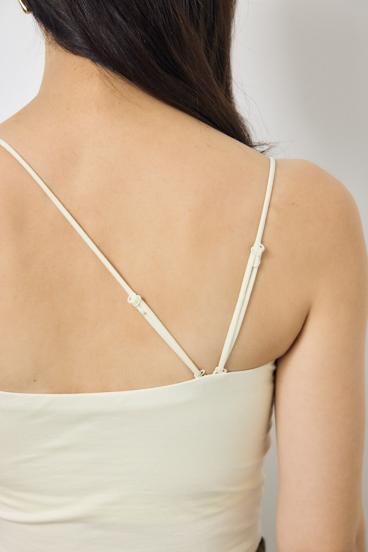 カップ付きチューブトップ(ショート) 詳細画像