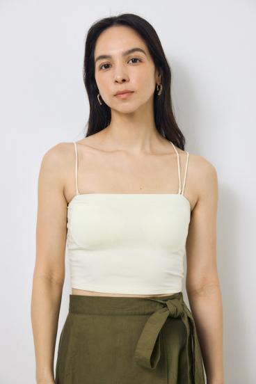 カップ付きチューブトップ(ショート) 詳細画像