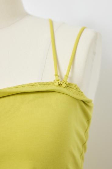 カップ付きチューブトップ(ショート) 詳細画像