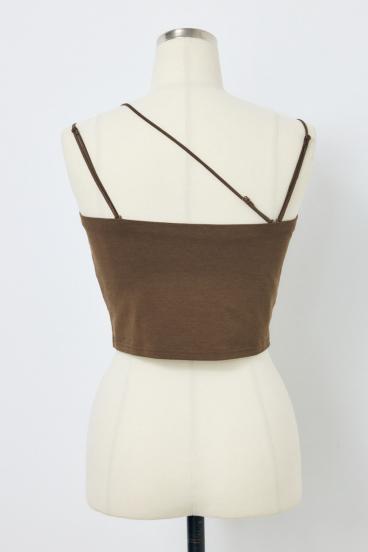 カップ付きチューブトップ(ショート) 詳細画像