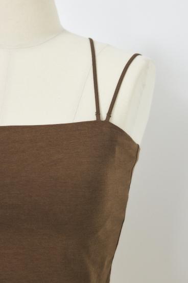 カップ付きチューブトップ(ショート) 詳細画像