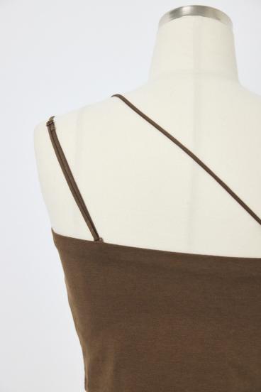 カップ付きチューブトップ(ショート) 詳細画像