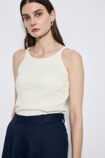 カップ付きホルターネックキャミソール 詳細画像