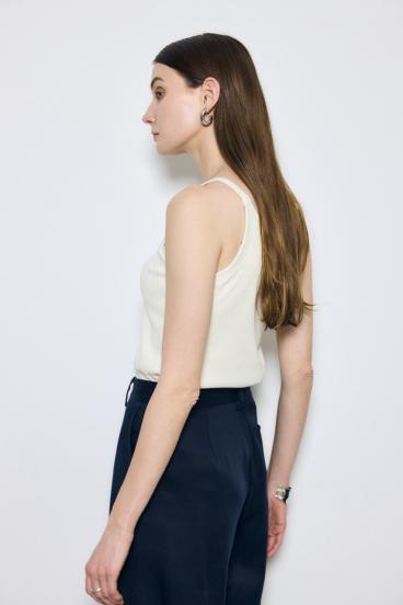 カップ付きホルターネックキャミソール 詳細画像