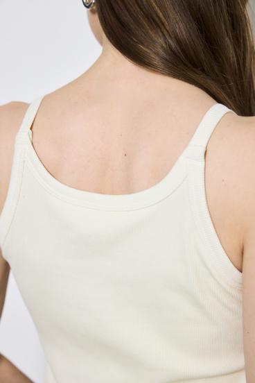 カップ付きホルターネックキャミソール 詳細画像