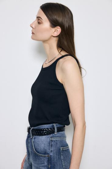 カップ付きホルターネックキャミソール 詳細画像