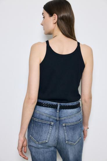 カップ付きホルターネックキャミソール 詳細画像