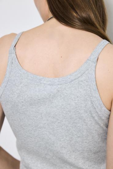 カップ付きホルターネックキャミソール 詳細画像