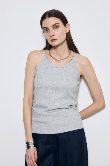 カップ付きホルターネックキャミソール