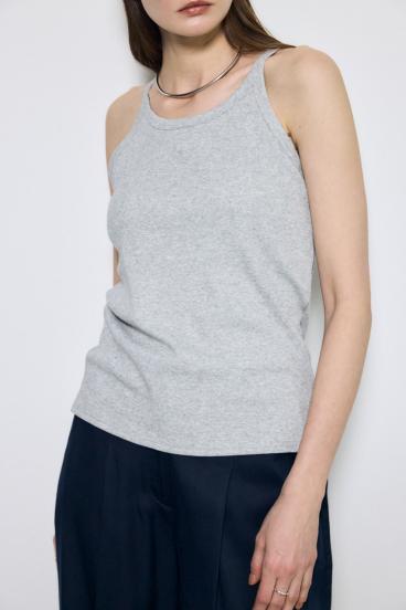 カップ付きホルターネックキャミソール 詳細画像