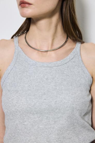 カップ付きホルターネックキャミソール 詳細画像