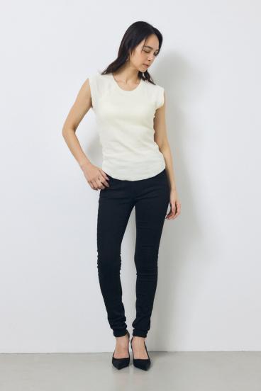 カップ付きノースリーブトップス 詳細画像