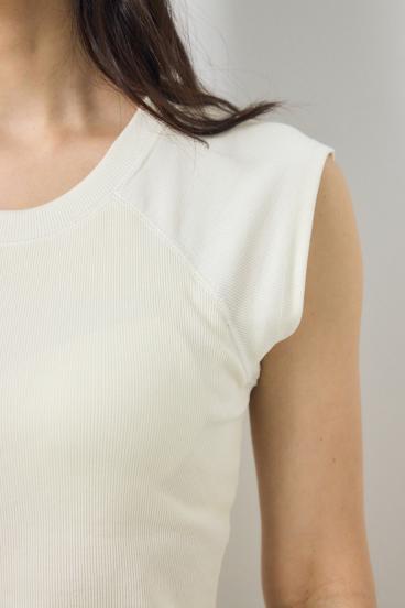 カップ付きノースリーブトップス 詳細画像