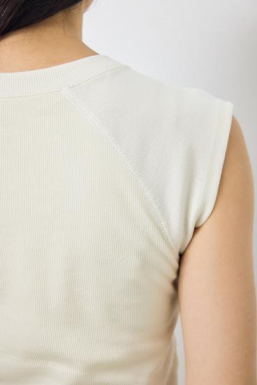 カップ付きノースリーブトップス 詳細画像