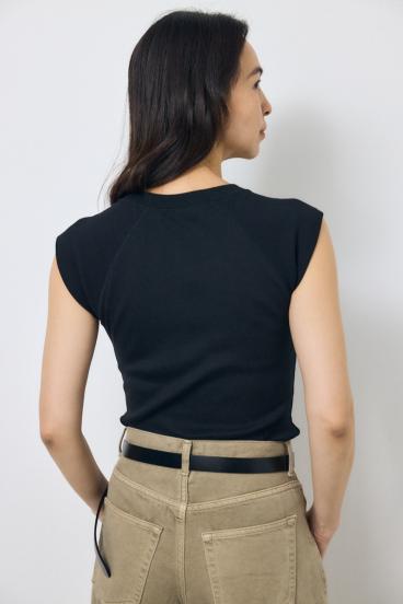 カップ付きノースリーブトップス 詳細画像