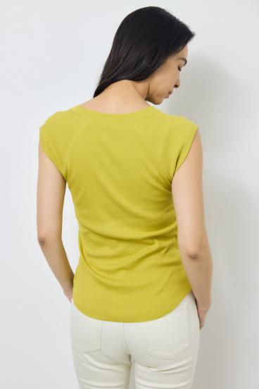 カップ付きノースリーブトップス 詳細画像