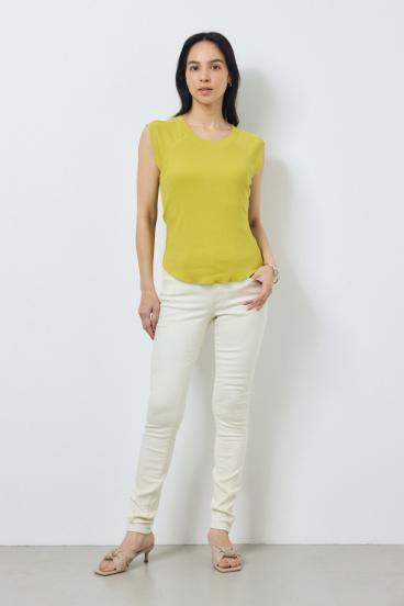 カップ付きノースリーブトップス 詳細画像