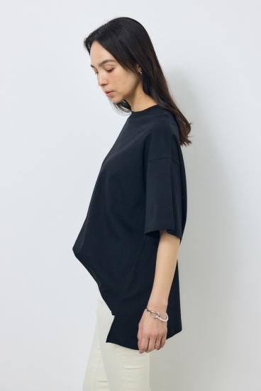 プレミアムコットンオーバーシルエットTシャツ 詳細画像