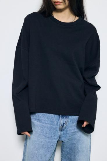 スリットヘムルーズプルオーバー 詳細画像