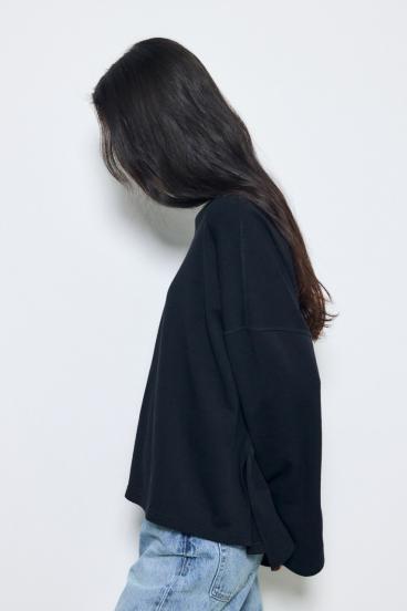 スリットヘムルーズプルオーバー 詳細画像