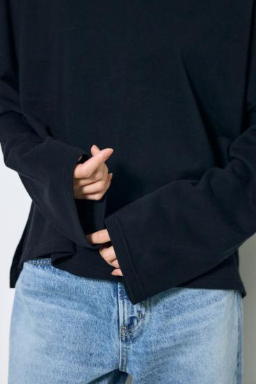 スリットヘムルーズプルオーバー 詳細画像