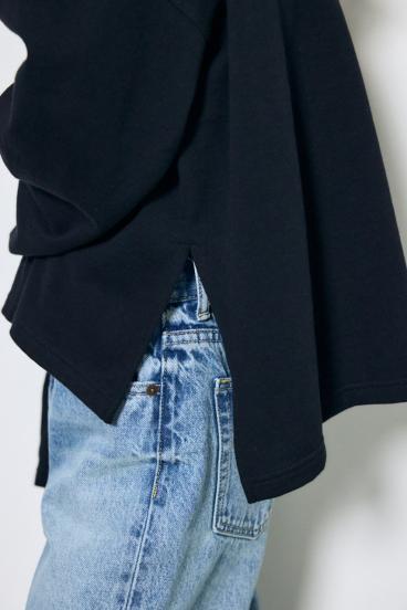 スリットヘムルーズプルオーバー 詳細画像