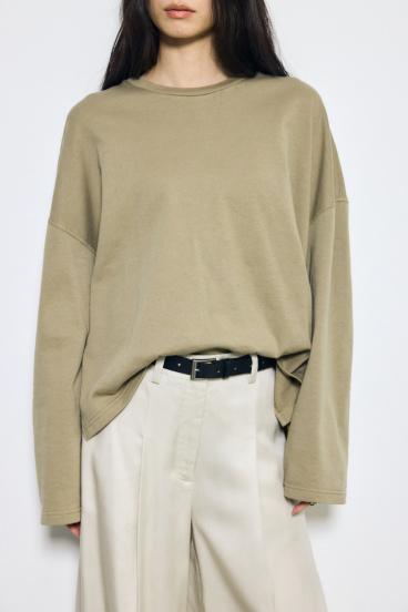 スリットヘムルーズプルオーバー 詳細画像