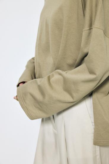 スリットヘムルーズプルオーバー 詳細画像