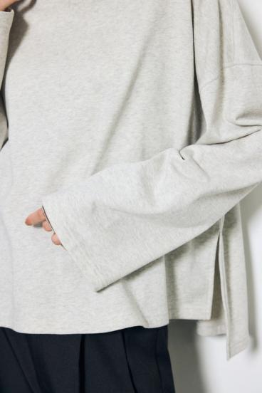 スリットヘムルーズプルオーバー 詳細画像