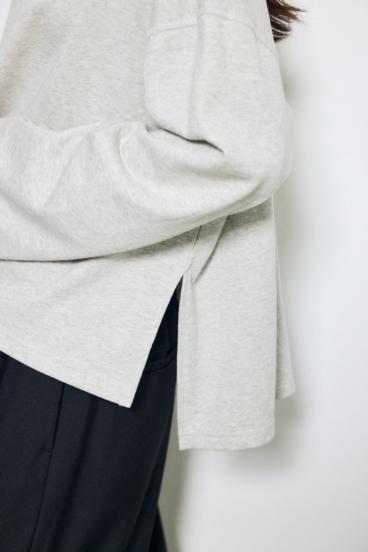 スリットヘムルーズプルオーバー 詳細画像