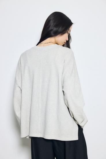 スリットヘムルーズプルオーバー 詳細画像