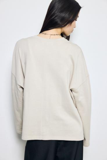 スリットヘムルーズプルオーバー 詳細画像