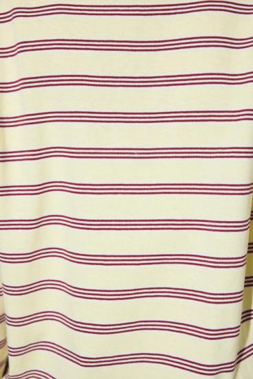 マルチボーダー長袖トップス 詳細画像