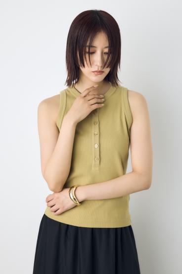 ヘンリーネックタンクトップ｜WOMEN｜250JSY80-5331｜AZUL BY MOUSSY