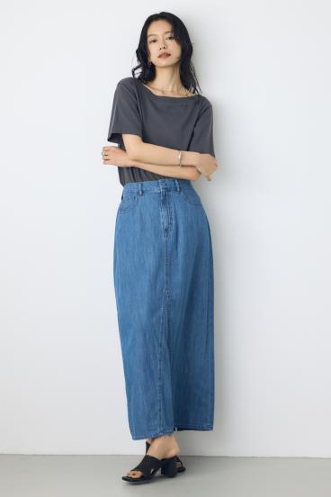 クールタッチワンショルダーカットトップス 詳細画像