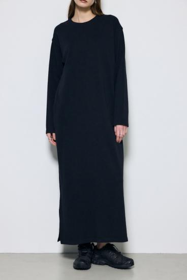 ロングスリーブストレートワンピース 詳細画像