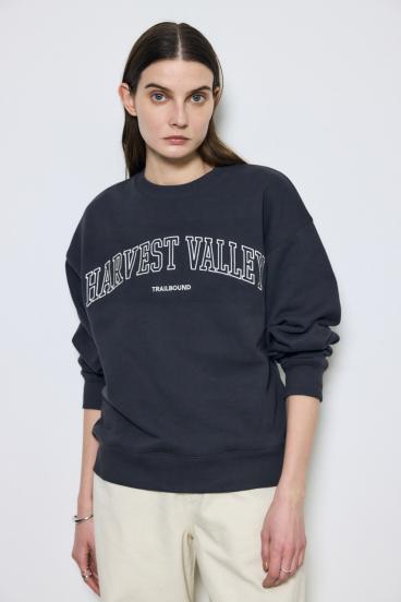 カレッジロゴ スウェットトップス