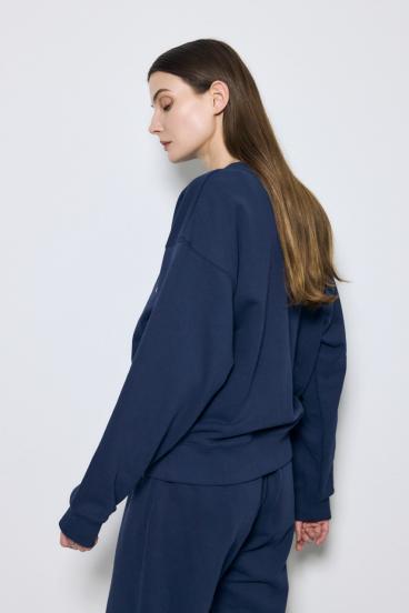 カレッジロゴ スウェットトップス 詳細画像