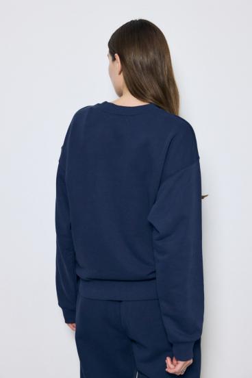 カレッジロゴ スウェットトップス 詳細画像