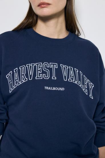 カレッジロゴ スウェットトップス 詳細画像