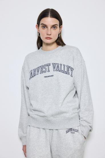 カレッジロゴ スウェットトップス